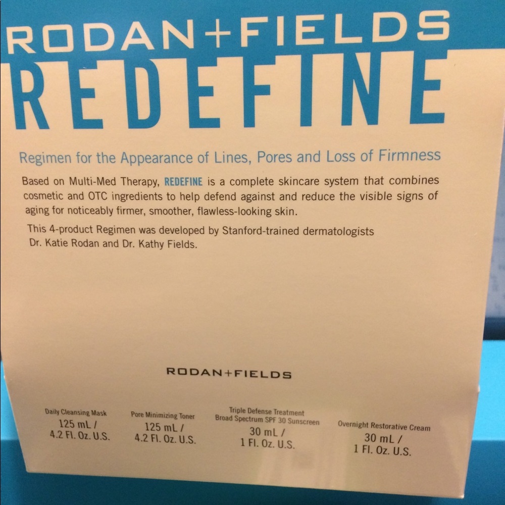 Rodan And Fields redefine regimen